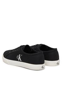 Calvin Klein Jeans Tenisówki Ess Vulc Low Cv Mg Wn YW0YW01762 Czarny. Kolor: czarny. Materiał: materiał