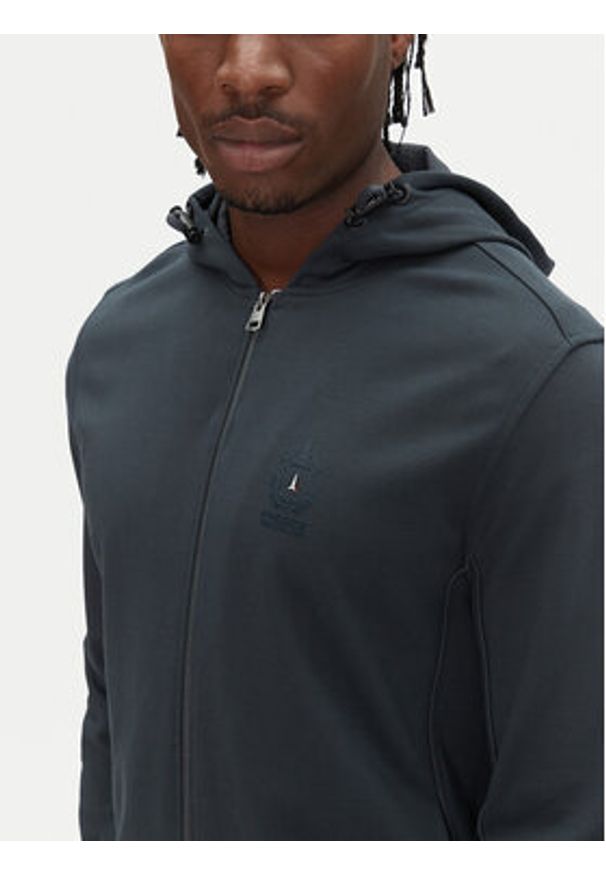 Aeronautica Militare Bluza 251FE2014F586 Granatowy Regular Fit. Kolor: niebieski. Materiał: wiskoza