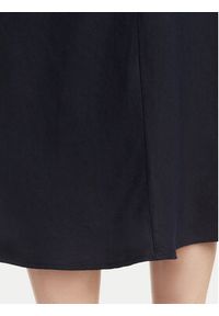 GANT - Gant Spódnica midi 4400231 Granatowy Regular Fit. Kolor: niebieski. Materiał: wiskoza #5