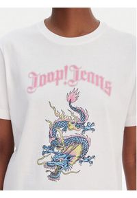 JOOP! Jeans T-Shirt Trinessa 30102434 Biały Regular Fit. Kolor: biały. Materiał: bawełna #4