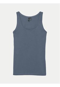 Vero Moda Top Lulu 10323756 Niebieski Regular Fit. Kolor: niebieski. Materiał: bawełna #8