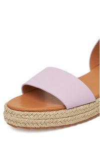 DeeZee Espadryle QS276-1 Fioletowy. Kolor: fioletowy. Materiał: syntetyk, materiał