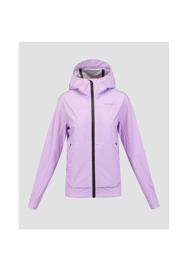Kurtka damska Dolomite Cristallo Hooded 3L. Kolor: fioletowy