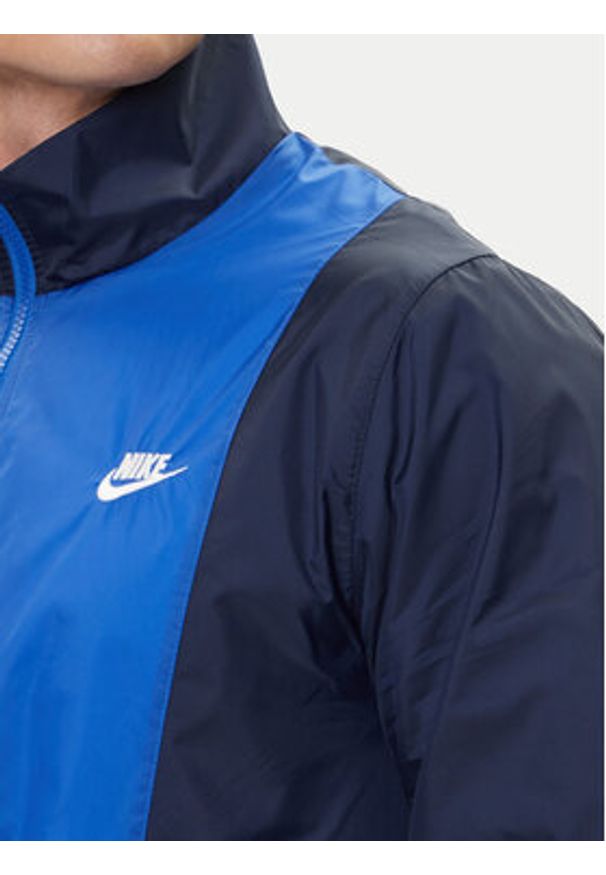 Nike Dres Club HJ1985 Granatowy Relaxed Fit. Kolor: niebieski. Materiał: syntetyk