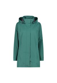 Płaszcz damski turystyczne CMP 39X6646. Kolor: zielony. Sport: turystyka piesza #1