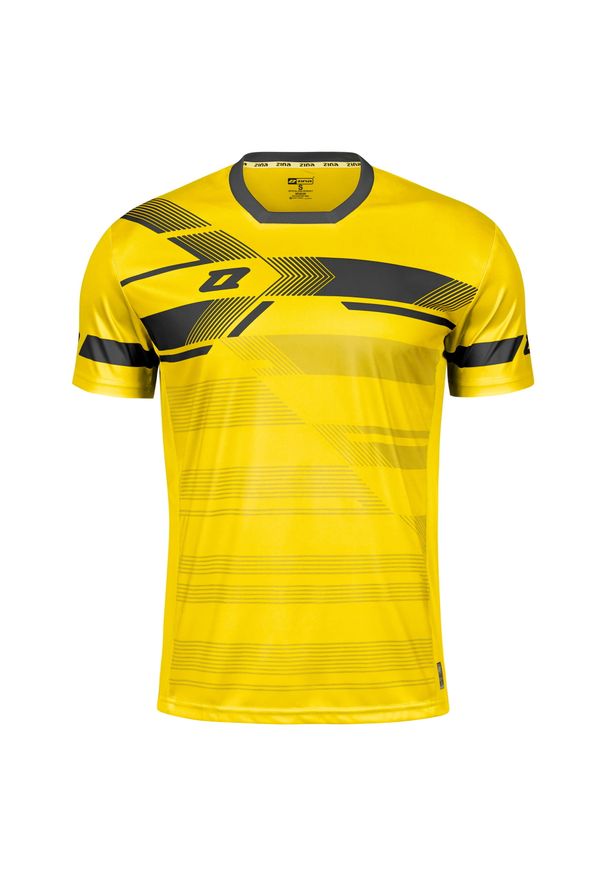 ZINA - Koszulka do piłki nożnej męska Zina La Liga Senior. Kolor: czarny, wielokolorowy, żółty