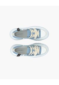 Inuikii - INUIKII MATILDA CANVAS LOW Sneakersy damskie. Okazja: na co dzień. Kolor: niebieski. Materiał: guma, jeans, bawełna, materiał. Szerokość cholewki: normalna #5