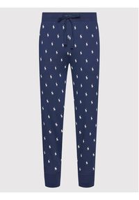 Polo Ralph Lauren Spodnie piżamowe 714844764001 Granatowy Regular Fit. Kolor: niebieski. Materiał: bawełna