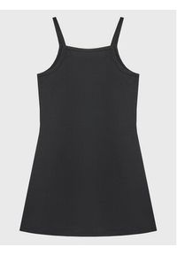 Calvin Klein Jeans Sukienka codzienna Stack Logo IG0IG01963 Czarny Regular Fit. Okazja: na co dzień. Kolor: czarny. Materiał: syntetyk. Typ sukienki: proste. Styl: casual #2