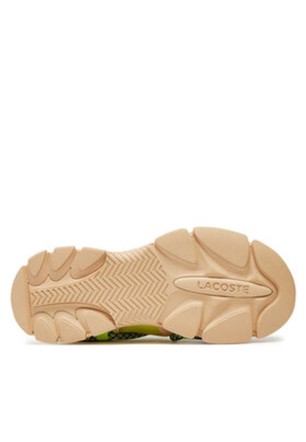 Lacoste Sneakersy L003 Active Rwy 224 1 Sfa 7-48SFA0076AOI Żółty. Kolor: żółty. Materiał: materiał
