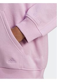 Adidas - adidas Bluza ALL SZN Fleece HN4214 Różowy Loose Fit. Kolor: różowy. Materiał: bawełna #6