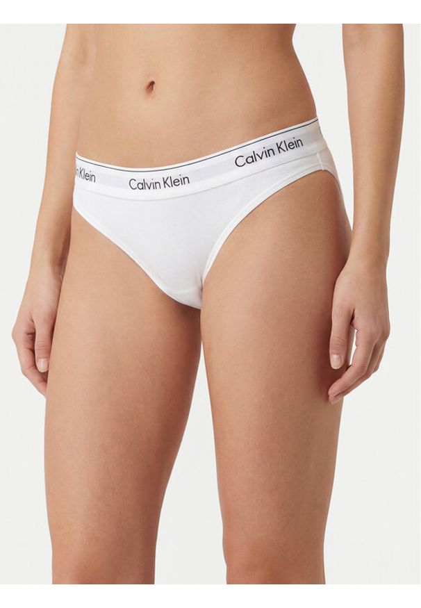 Calvin Klein Underwear Figi LV00QF8520 Biały. Kolor: biały. Materiał: bawełna