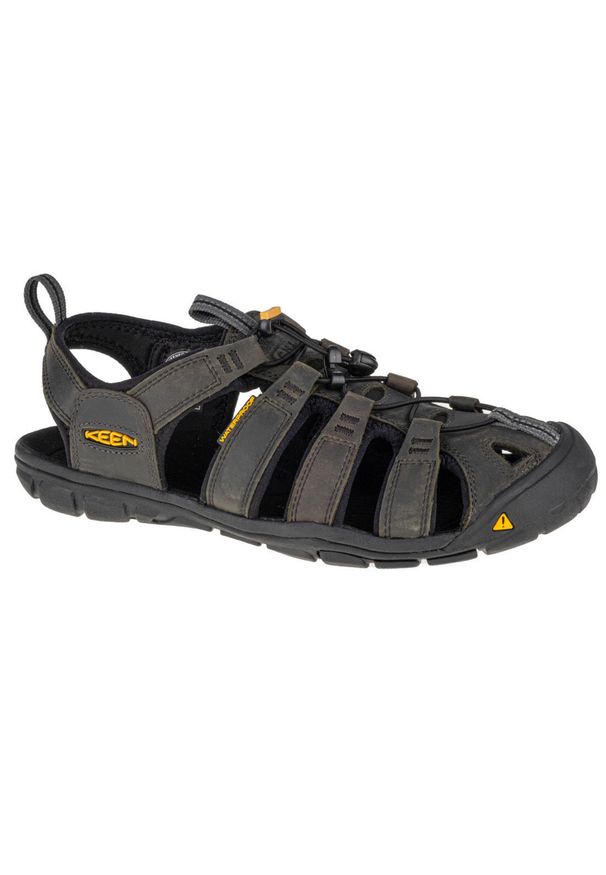 keen - Buty trekkingowe męskie Keen Clearwater Cnx. Zapięcie: bez zapięcia. Kolor: wielokolorowy, czarny, szary. Materiał: materiał, skóra, syntetyk