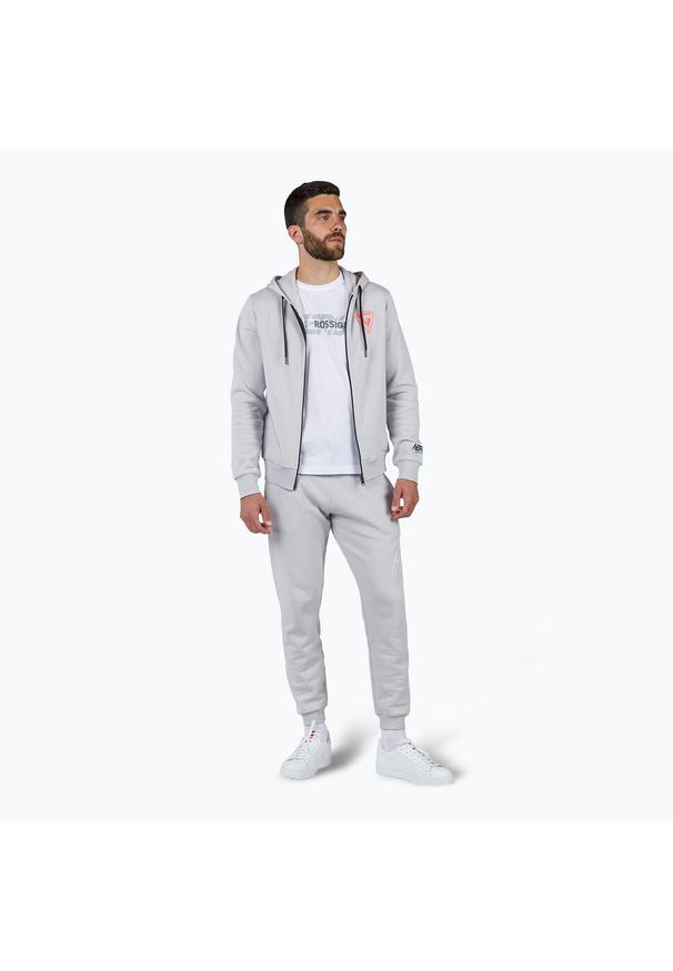 Koszulka męska Rossignol New Hero Graphic Tee. Kolor: biały. Sport: turystyka piesza