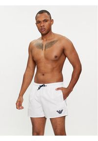 Emporio Armani Underwear Szorty kąpielowe 211752 4R438 00010 Biały Regular Fit. Kolor: biały. Materiał: syntetyk #3