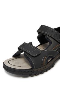 Rieker Sandały 25053-00 Czarny. Kolor: czarny. Materiał: syntetyk, materiał #5