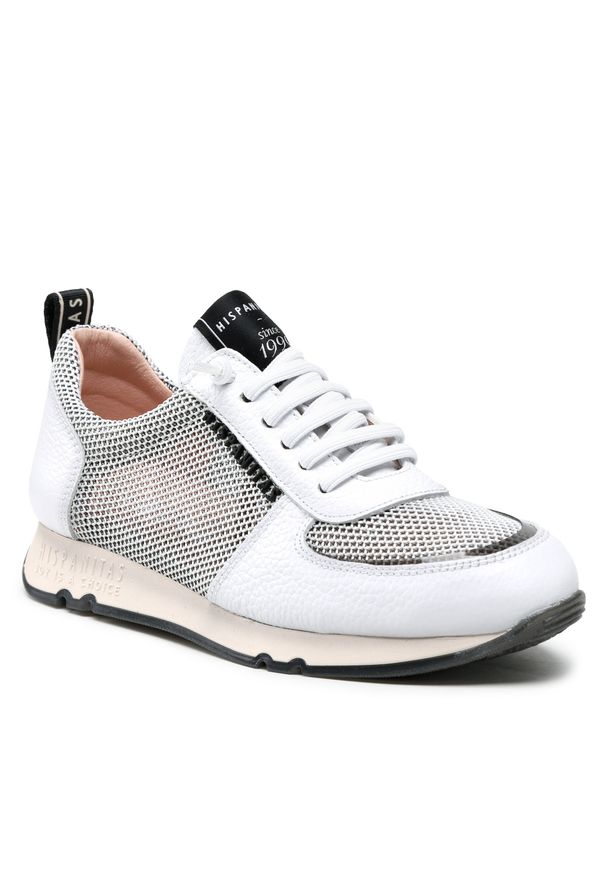 Sneakersy Hispanitas Kaira HV232611 White. Kolor: biały. Materiał: skóra