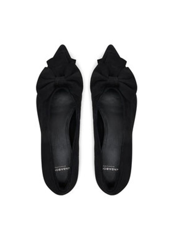 Vagabond Shoemakers Baleriny Hermine 5933-240-20 Czarny. Kolor: czarny. Materiał: zamsz, skóra