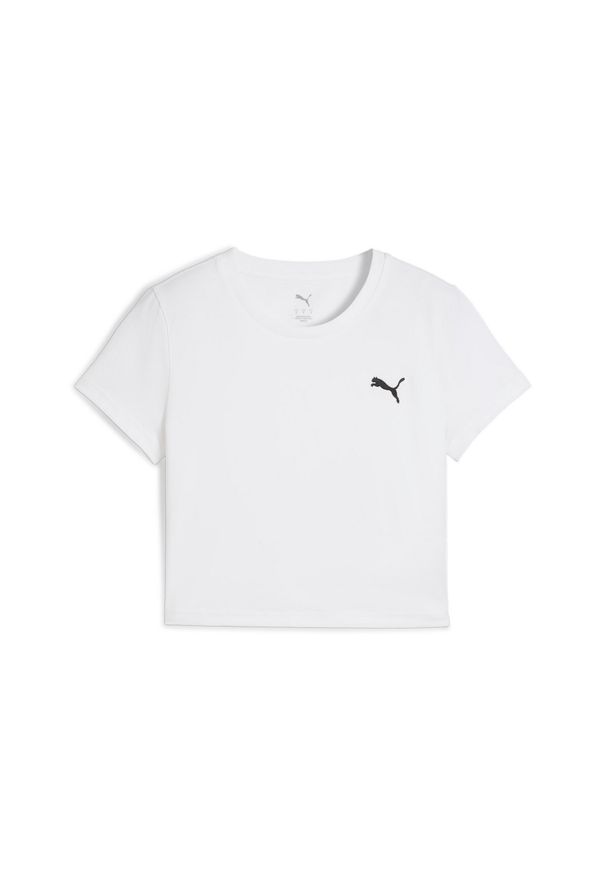 Koszulka Puma Wardrobe Ess Baby. Kolor: biały