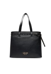 Liu Jo Torebka Ecs M Tote AF5135 E0058 Czarny. Kolor: czarny. Materiał: skórzane #4