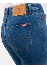Big-Star - Spodnie jeans damskie proste z kolekcji Authentic 500. Kolor: niebieski. Sezon: lato. Styl: vintage #3