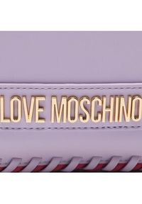 Love Moschino - LOVE MOSCHINO Torebka JC4245PP0GKQ165A Fioletowy. Kolor: fioletowy. Materiał: skórzane #4