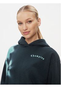 Champion Bluza Hooded Sweatshirt 116753 Zielony Regular Fit. Kolor: zielony. Materiał: syntetyk #4