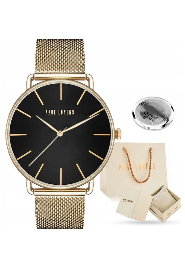 Zegarek damski Paul Lorens NEXA-1D1 Z GRAWEREM