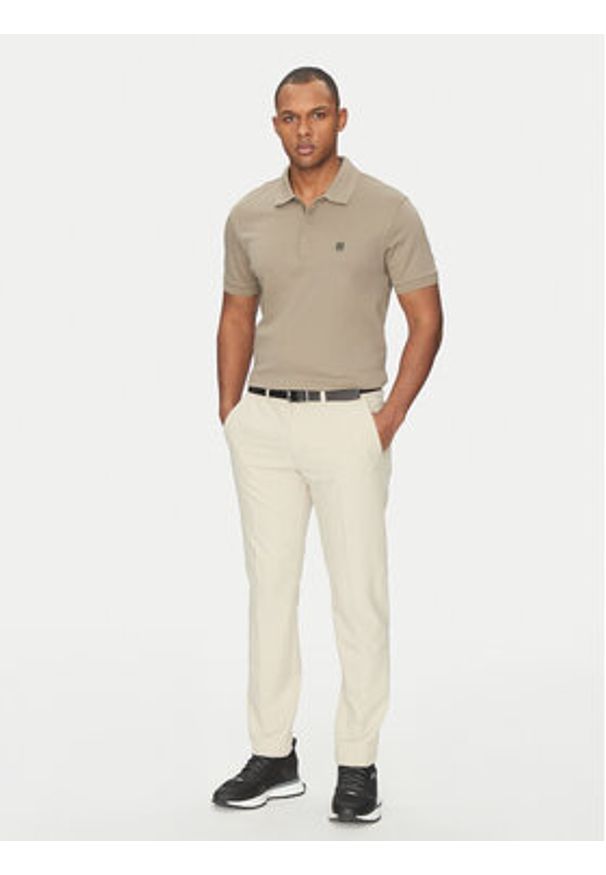 BOSS Polo Paddy TL 50533273 Beżowy Regular Fit. Typ kołnierza: polo. Kolor: beżowy. Materiał: bawełna