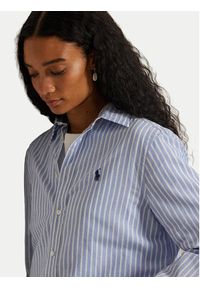 Polo Ralph Lauren Koszula 211971514503 Błękitny Classic Fit. Typ kołnierza: polo. Kolor: niebieski. Materiał: bawełna #6