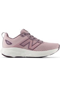 Buty damskie New Balance W460CP4 – różowe. Kolor: różowy. Materiał: materiał, syntetyk. Szerokość cholewki: normalna. Sport: fitness