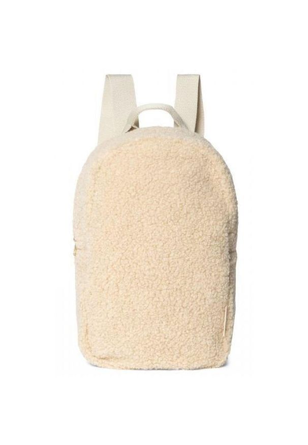 A-CHAMPS - Ecru Teddy Mini Plecak dla dzieci - miękki i praktyczny. Kolor: wielokolorowy. Materiał: materiał