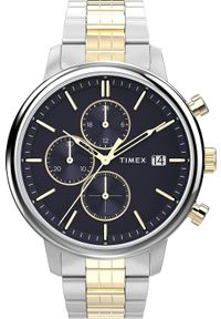 Zegarek Timex Zegarek męski Timex TW2W13300 srebrny. Kolor: srebrny #1