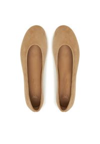 Weekend Max Mara Baleriny Todisuede 2525526074600 Beżowy. Kolor: beżowy. Materiał: zamsz, skóra #6