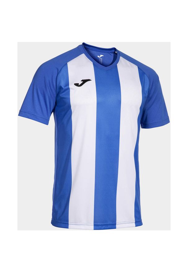 Koszulka męska Joma Inter IV Royal-White 3XS. Kolor: niebieski, biały, wielokolorowy. Sport: piłka nożna
