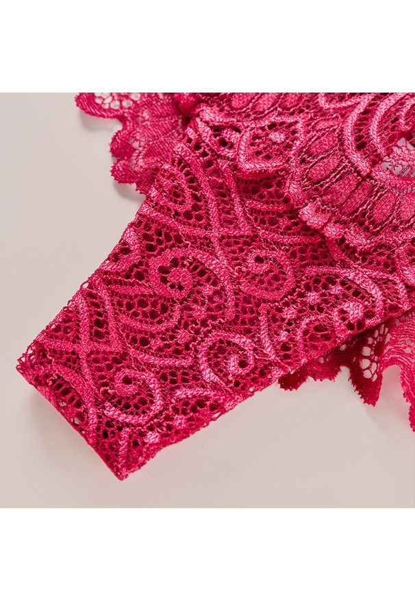 Intica - Szorty koronkowe damskie na specjalne okazje Siglinde. Kolor: czarny. Materiał: koronka. Wzór: koronka