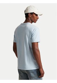 Polo Ralph Lauren T-Shirt 710P07347001 Błękitny Regular Fit. Typ kołnierza: polo. Kolor: niebieski. Materiał: bawełna #4