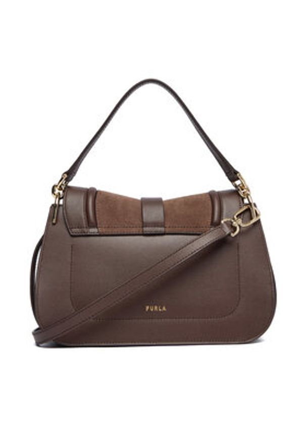 Furla Torebka WB01822 BX2567 CN 4286S 1007 Brązowy. Kolor: brązowy. Materiał: skórzane