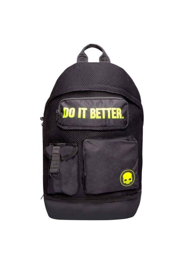 HYDROGEN - Plecak do tenisa Hydrogen BACKPACK black. Kolor: czarny. Sport: tenis