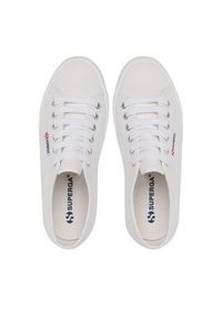 Superga Tenisówki 2740 Platform S21384W Biały. Kolor: biały. Materiał: materiał. Obcas: na platformie #4