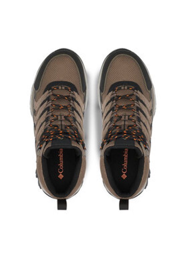 columbia - Columbia Trekkingi Strata Trail™ Mid Waterproof 2076861 Brązowy. Kolor: brązowy. Materiał: materiał. Sport: turystyka piesza