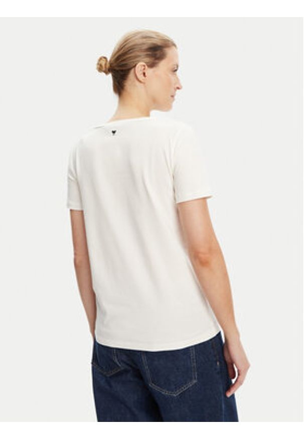 Weekend Max Mara T-Shirt Multib 2525976011 Biały Regular Fit. Kolor: biały. Materiał: bawełna