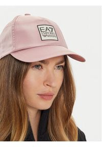 EA7 Emporio Armani Czapka z daszkiem 280044 4F100 27372 Różowy. Kolor: różowy. Materiał: poliester #4