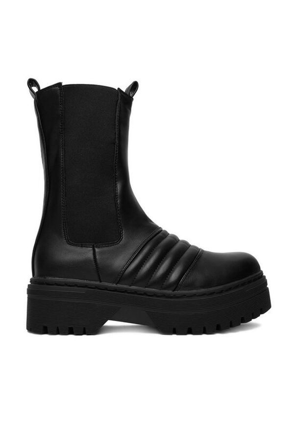 DeeZee Sztyblety 12888-5-BLACK PU Czarny. Kolor: czarny. Materiał: materiał