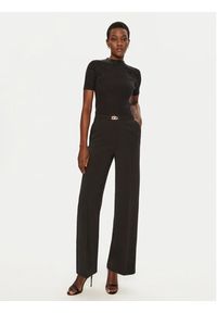 Marciano Guess Spodnie materiałowe 5RGB02 7115A Czarny Regular Fit. Kolor: czarny. Materiał: syntetyk #4