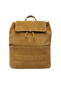 Patrizia Pepe Plecak 8B026/L152-B768 Beżowy. Kolor: beżowy. Materiał: skóra, zamsz #3