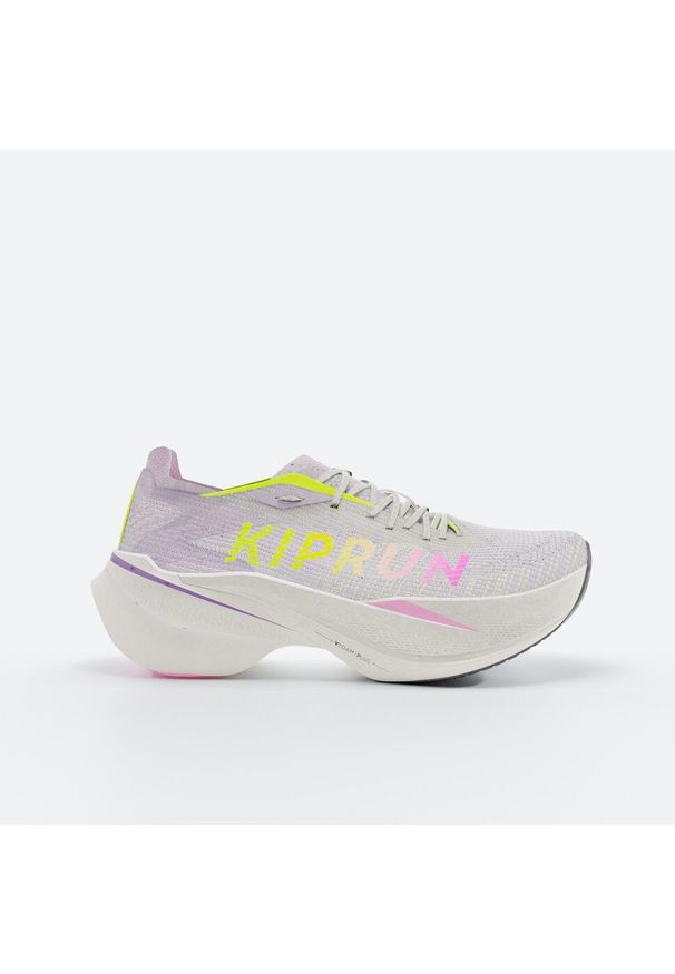 KIPRUN - Buty do biegania damskie Kiprun KD900X LD+. Kolor: fioletowy, zielony, niebieski, wielokolorowy. Sport: bieganie