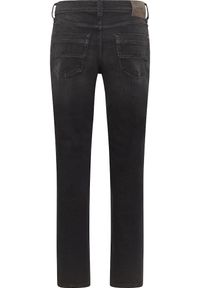 Męskie Spodnie Jeansowe Mustang Style Washington Straight Denim Black 1015884 4000 701 #2