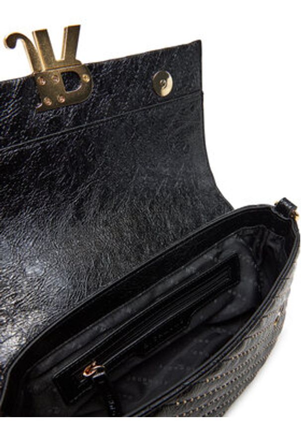 John Richmond Torebka RWP25489BO Czarny. Kolor: czarny. Materiał: skórzane