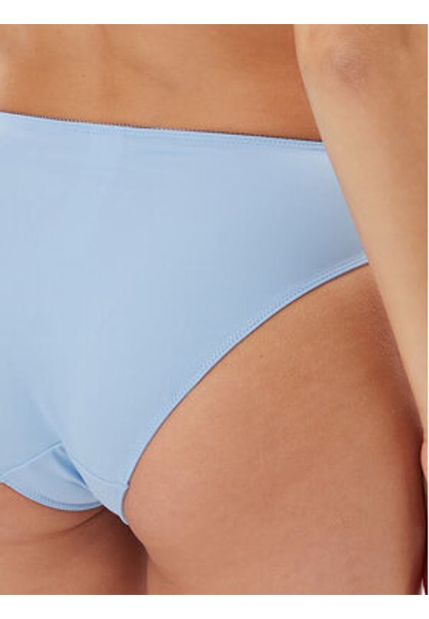 Hunkemöller Figi klasyczne z wysokim stanem Diva 301190 Błękitny. Stan: podwyższony. Kolor: niebieski. Materiał: syntetyk